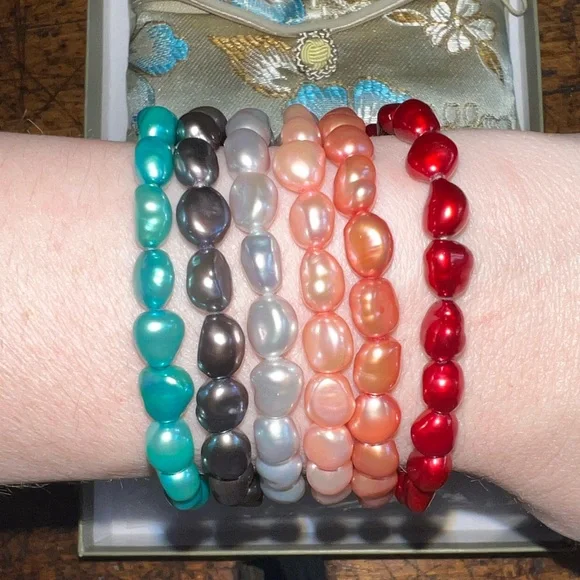 Honora Pearl Bracelet Set - New!! - Picture 3 of 3